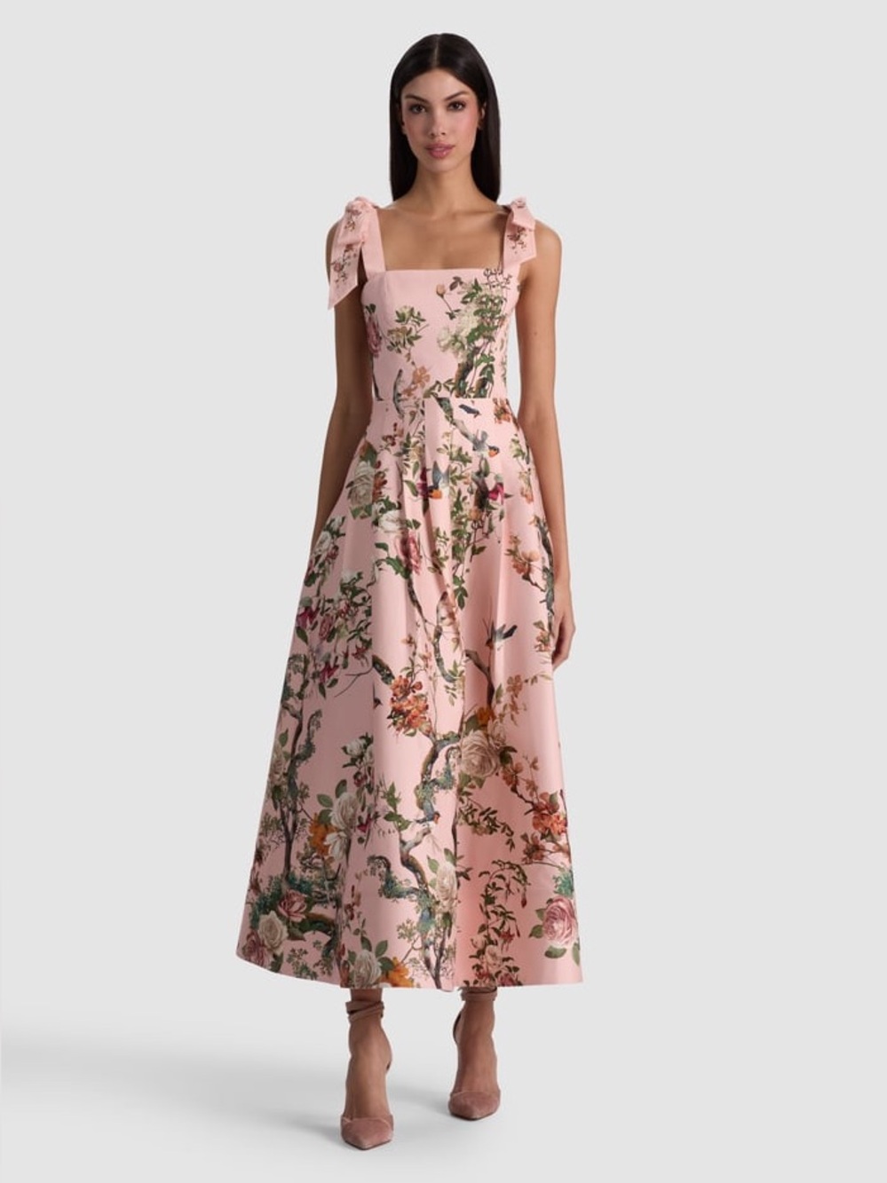 Alice + Olivia HANA MIDI DRESS - size US 6